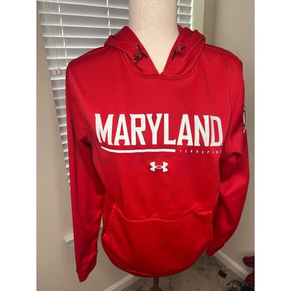 Under Armour Maryland Terrapins Size Small Hoodie College Basketball - Picture 1 of 7